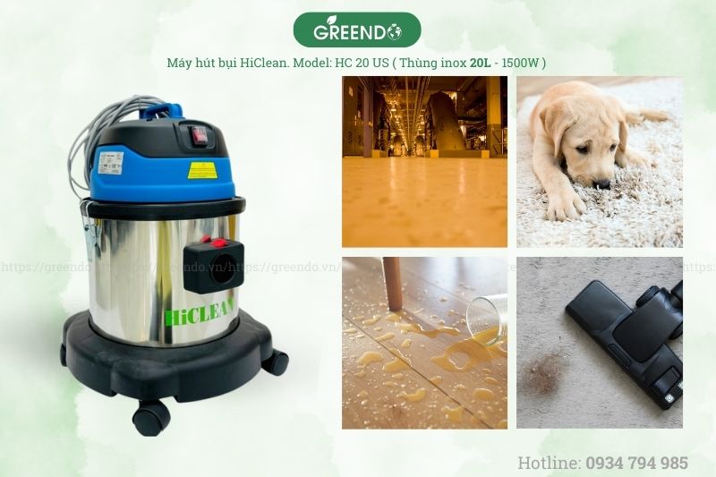 Máy hút bụi HiClean HC 20/US đa năng