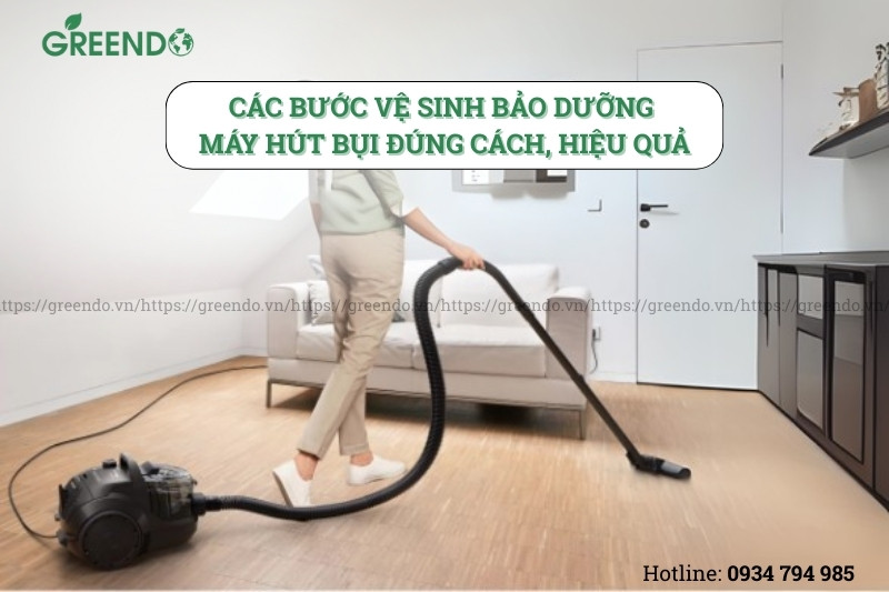 Bảo dưỡng máy hút bụi