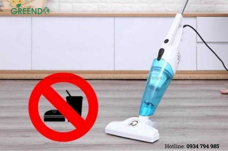 Những thứ không được hút bằng máy hút bụi