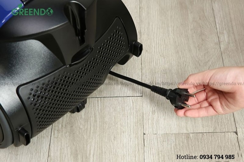 Cuốn gọn dây điện sau khi sử dụng