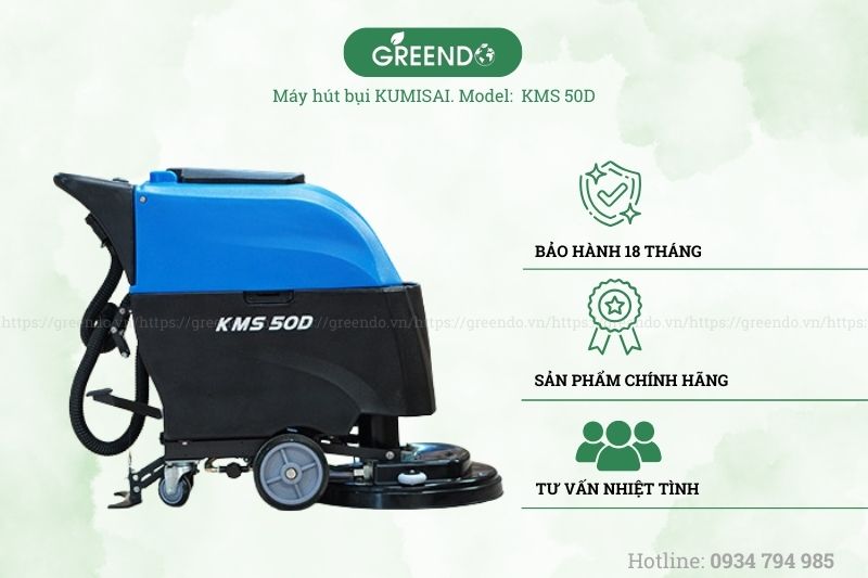 Máy chà sàn công nghiệp liên hợp KMS 50D Kumisai