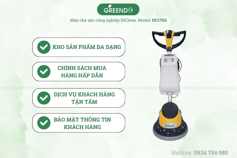 Máy chà sàn HiClean HC 175A