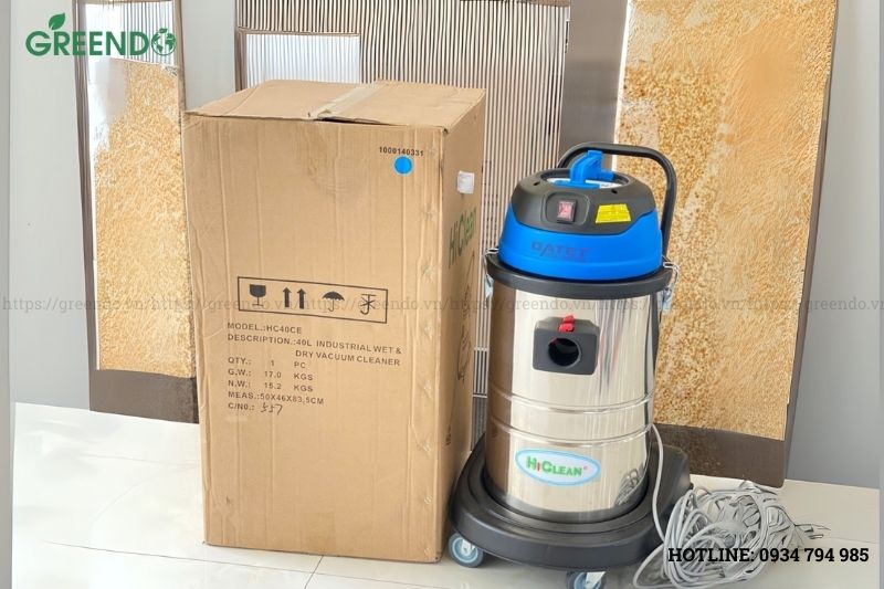 Hình ảnh máy hút bụi công nghiệp HiClean 40CE