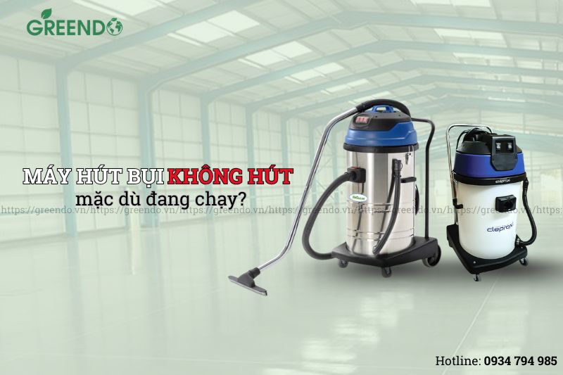 Máy hút bụi không chạy