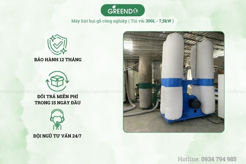 Địa chỉ cung cấp máy hút bụi công nghiệp 2 túi vải