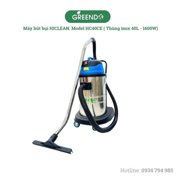 máy hút bụi công nghiệp hiclean HC40CE
