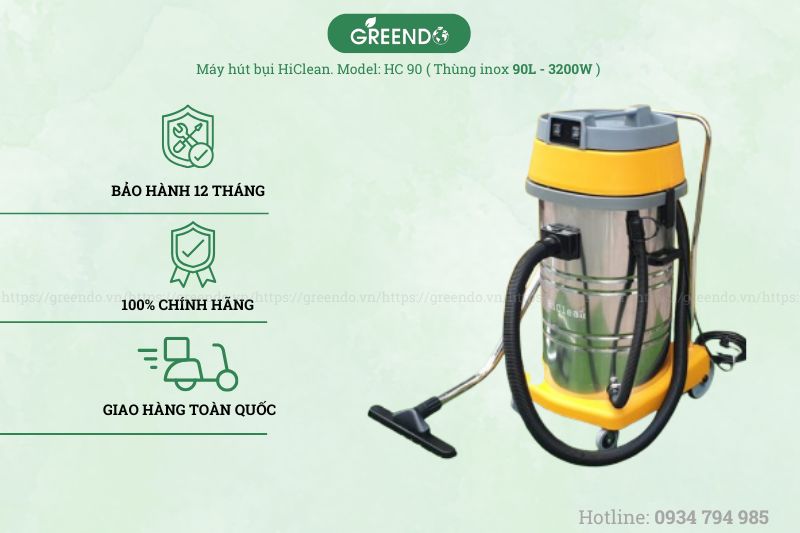 Công ty Thiết bị vệ sinh công nghiệp Greendo chuyên phân phối máy hút bụi