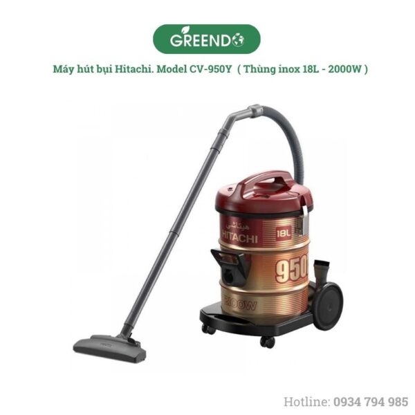 máy hút bụi công nghiệp hitachi CV-950Y