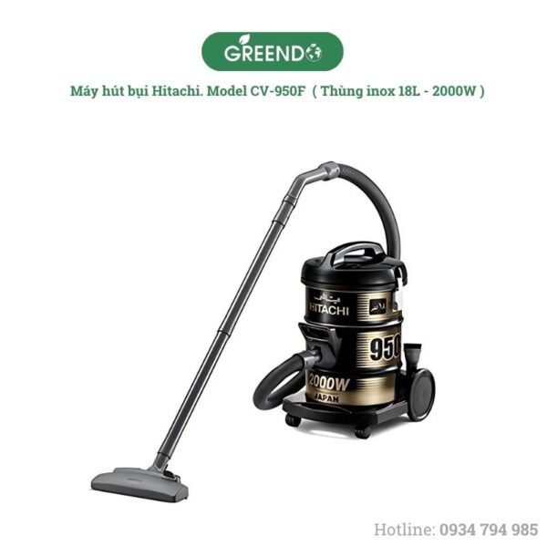 máy hút bụi công nghiệp hitachi CV950F