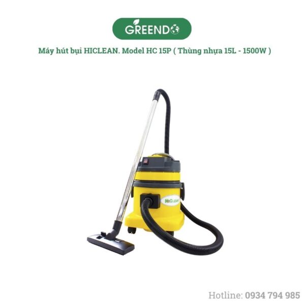 máy hút bụi gia đình hiclean HC 15P