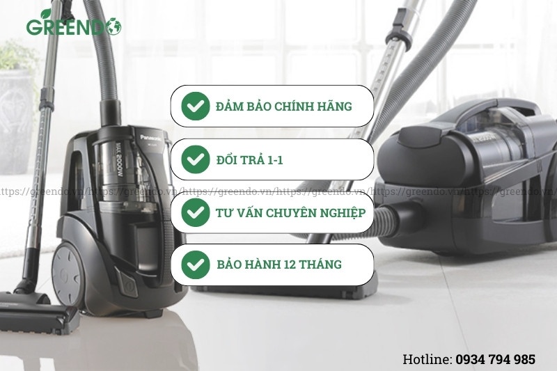 GREENDO cung cấp máy hút bụi tiết kiệm điện