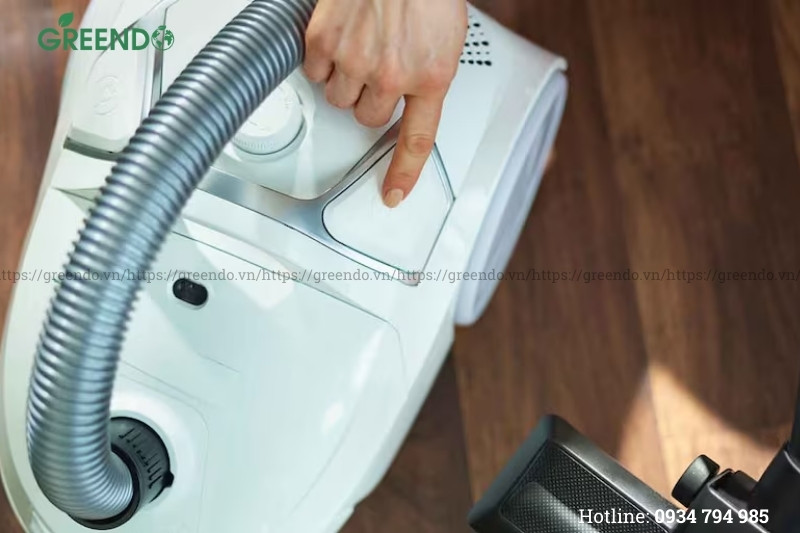 Ngắt nguồn khi không dùng máy hút bụi