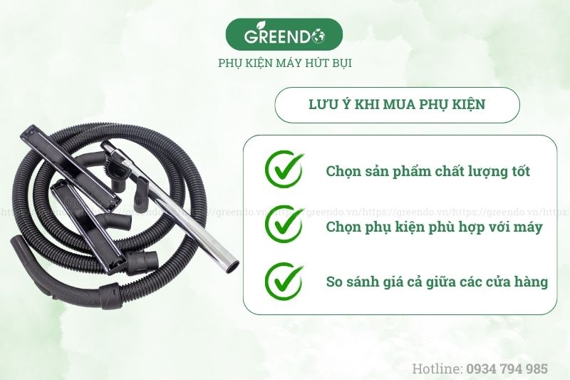 Những lưu ý khi mua phụ kiện