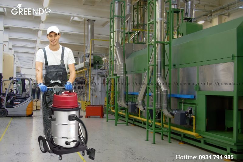 Tại sao phải vệ sinh máy hút bụi công nghiệp