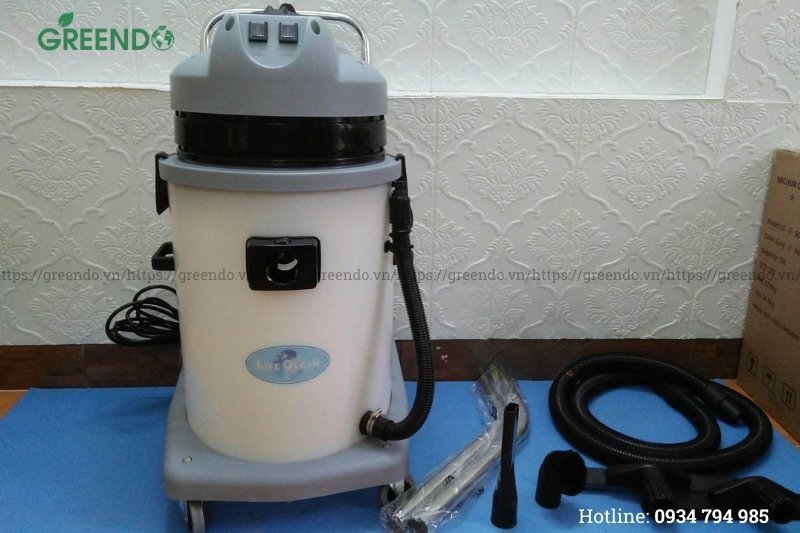 Máy hút bụi LC 602J Hình ảnh máy hút bụi công nghiệp khô và ướt LifeClean LC 602J