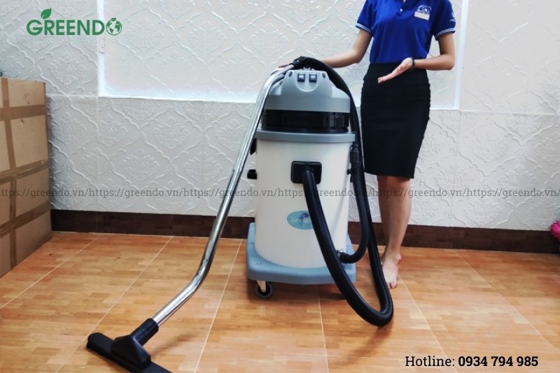Máy hút bụi công nghiệp LifeClean LC 602J Sản phẩm máy hút bụi công nghiệp khô và ướt LifeClean LC 602J