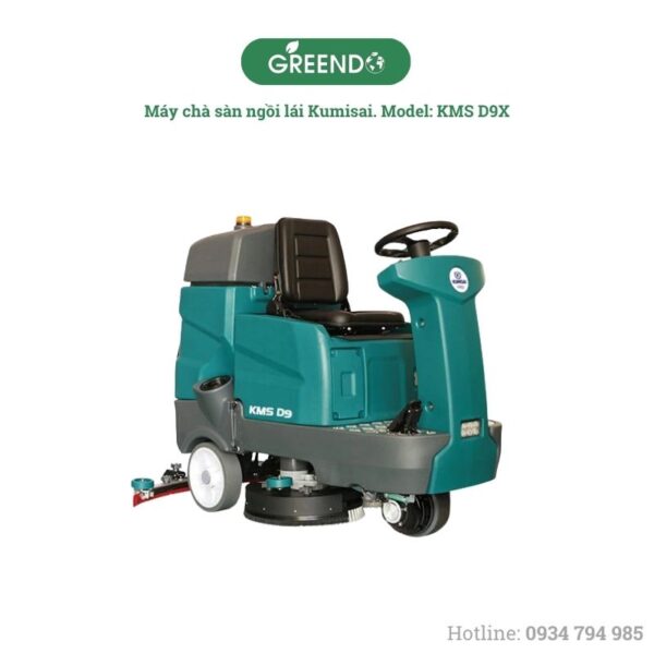 máy chà sàn ngồi lái kumisai KMS D9X