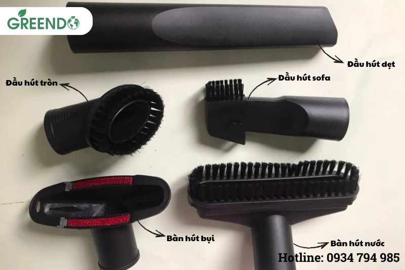 Phụ kiện của máy hút bụi công nghiệp