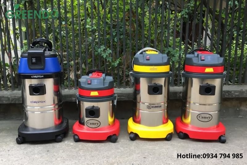 Máy hút bụi công nghiệp đan dạng kích cỡ phù hợp từng nhu cầu