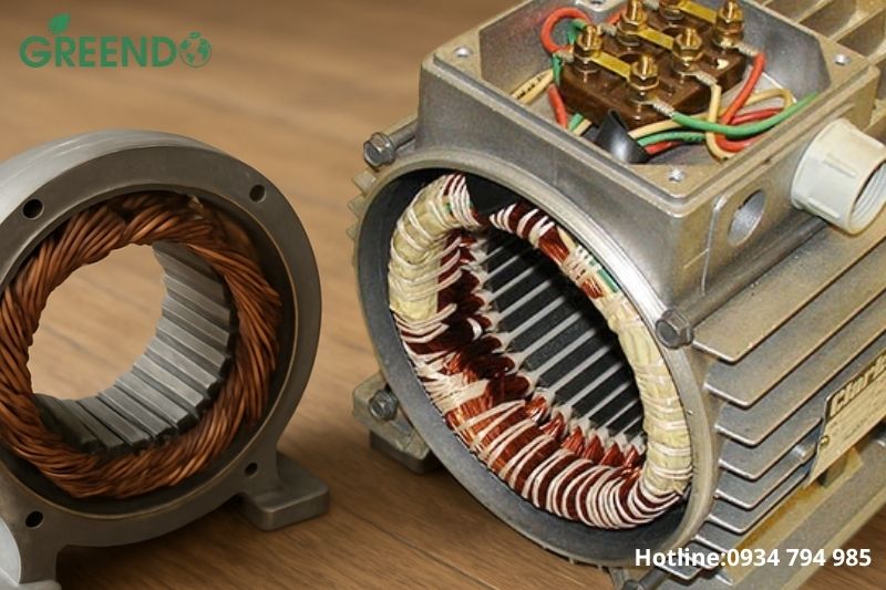 stato trong cấu tạo motor máy hút bụi công nghiệp