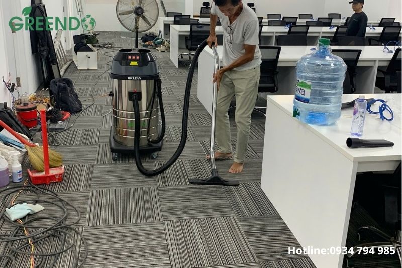 Rút ngắn thời gian làm việc khi dùng máy hút bụi công nghiệp
