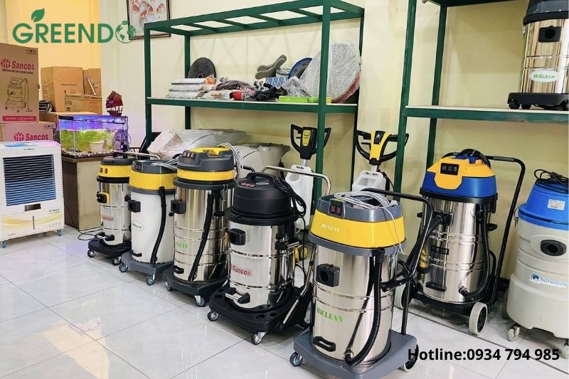 Máy hút bụi công nghiệp đa dạng nhiều kích thước