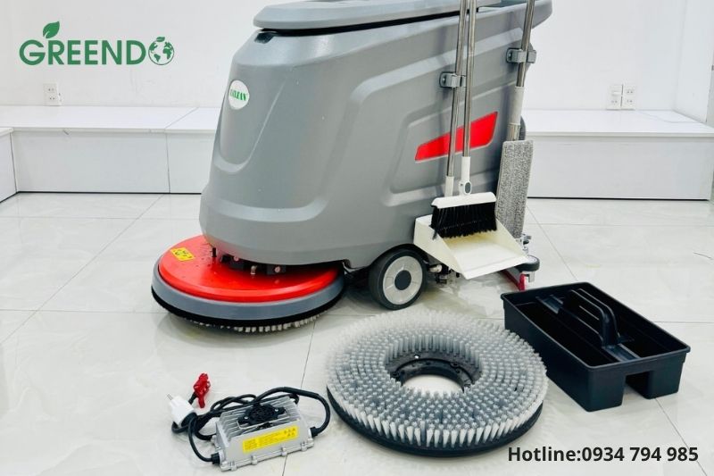 Phụ kiện đi kèm máy chà sàn Phú Nhuận