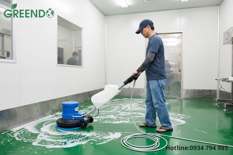 Vệ sinh sàn tại Bình Thạnh