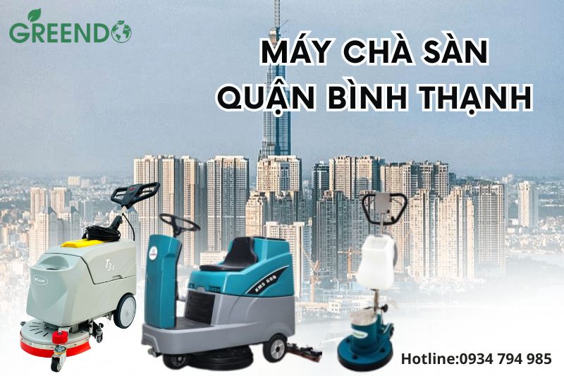 Máy chà sàn quận Bình Thạnh
