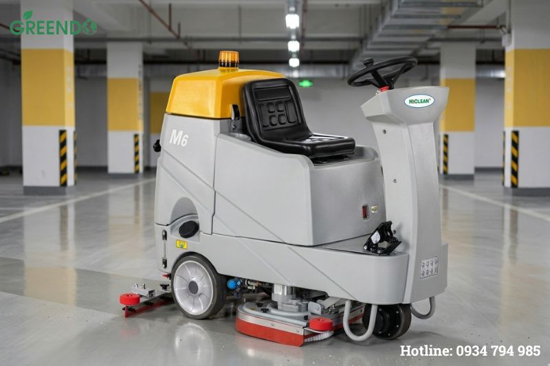 máy chà sàn tại Cần Giờ cho nhà xưởng